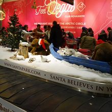 荷物をpick upするターンテーブルもかわいい