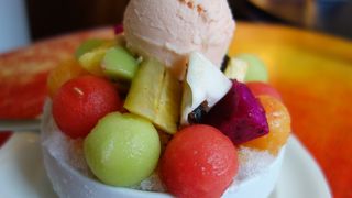 街裏のスイーツショップ。静かなところにあります。