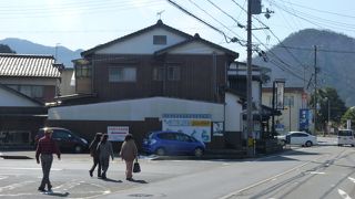 出石観光センター前の蕎麦屋さん