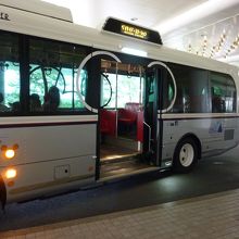 バスの中も可愛い