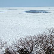 オホーツク海の雄大眺め