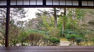 侘び寂びを感じるお寺