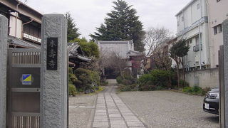 緑の多いお寺でした