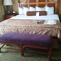 キングサイズのベッド