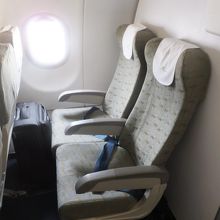 往路(SGN-BKK)：最後尾の座席を選択