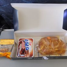 復路(HAV-MEX)：機内食とおつまみ