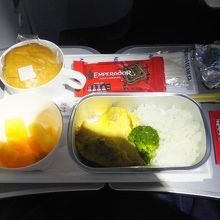 復路(MEX-NRT)：機内食②