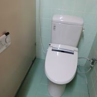 公共トイレにウォッシュレットがあります。