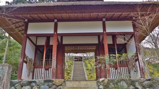 風格を感じる仁王門