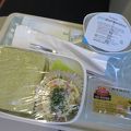 大韓航空　関西→仁川の機内食　おいしくないです。。
