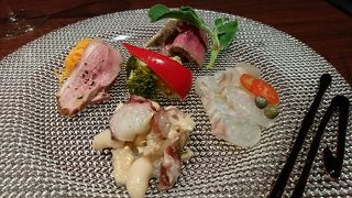 夜景が綺麗なイタリアン