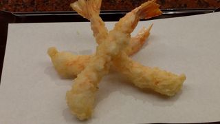 お昼の天ぷらコース