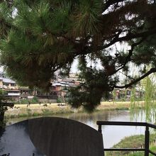 先斗町公園より