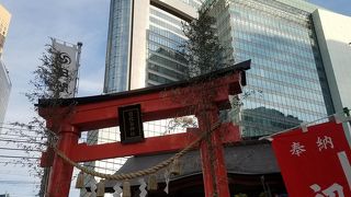 汐留にある日比谷神社