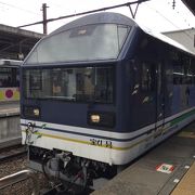 人気のお座トロ展望列車です！