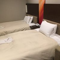 ツインベッドのシングルユース