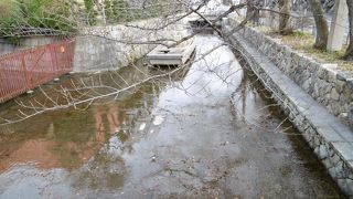 現存する高瀬舟の船着き場