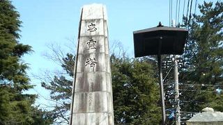東岩瀬駅近くの戦没者を祀る塔です
