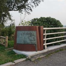 駐車場から歩いてきたところ。