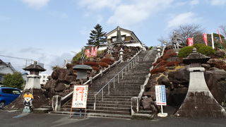 境内から眺めがいい