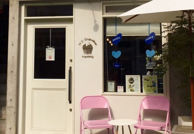 可愛いカップケーキ