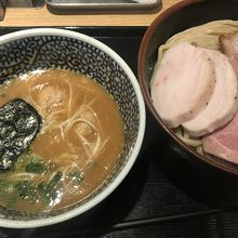 チャーシュー濃厚魚介つけ麺中盛り　1,150円