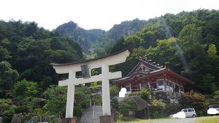 昇仙峡の近くにある神社