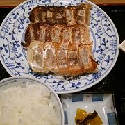 博多駅で一口餃子ランチ