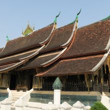 ルアンパバーンで一番の観光地