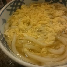 玉子とじうどん