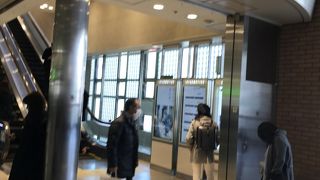 アトレは駅と直結