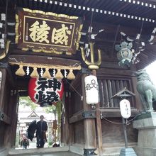 櫛田神社　楼門