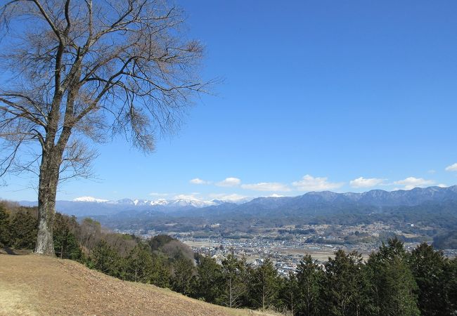 松岡城址(長野県高森町)