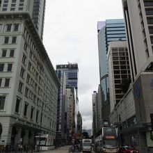 土曜昼頃のネイザン・ロード最南端