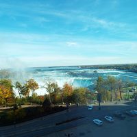 １４階からの展望・雄大なカナダ滝