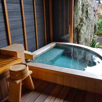 部屋付きの露天風呂