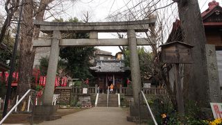 住宅街のなかにあります