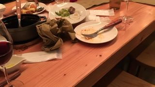 生ハムプレートが見た目にも豪華