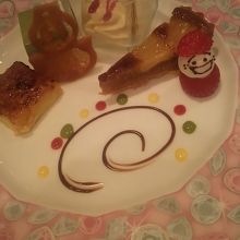 可愛いデザート