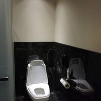 トイレの天井に換気扇があればなあ。