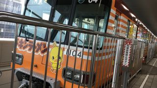 空港前からすぐ乗れて便利