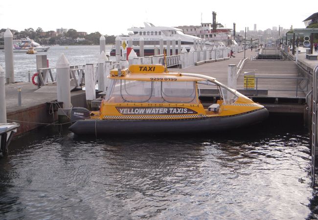 世界三大美港の一つといわれているシドニー湾を水上タクシーで疾走しました。