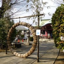 茅の輪くぐり