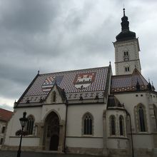 カラフルな屋根