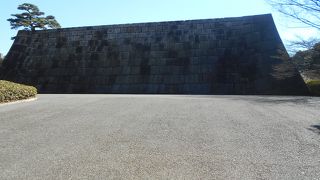 天守台の石垣だけが残っています