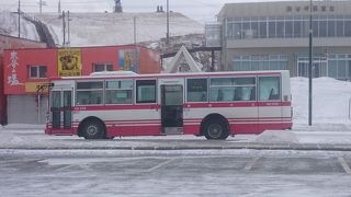 宗谷岬へのバス