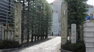 改修工事中でした