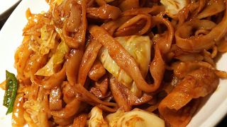 焼き刀削麺