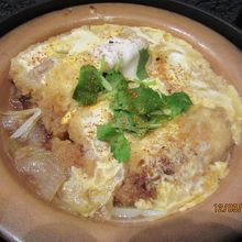 ヘルシーな豆腐かつ煮