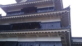 迫力の天守